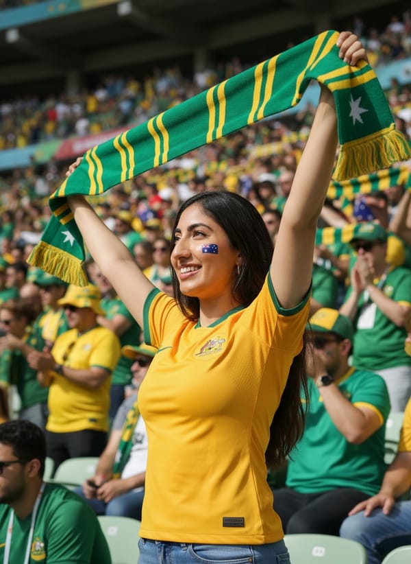 Gerador de Fotos da Copa do Mundo IA — pose natural