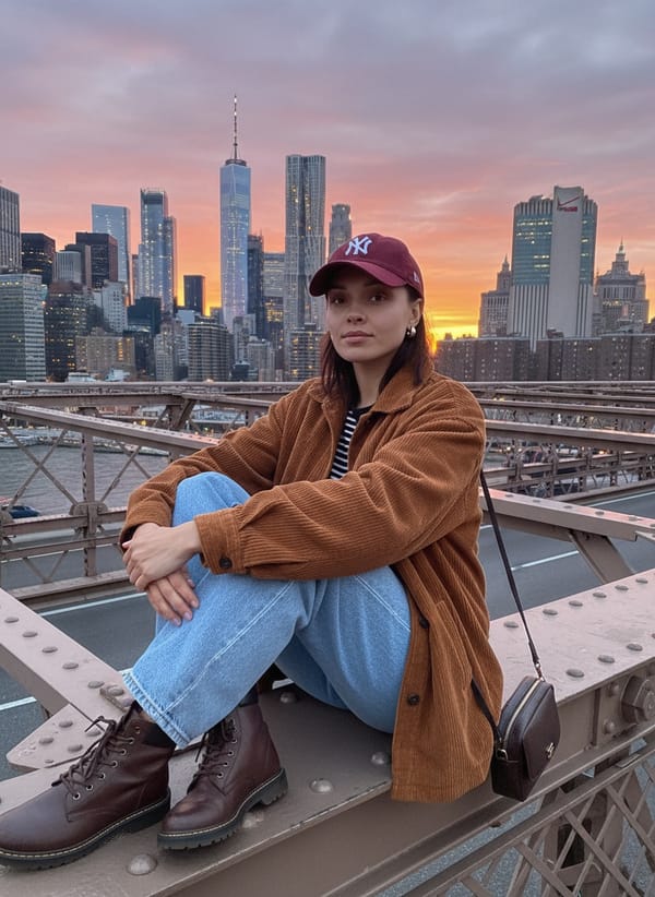 AI New York Photo Generator — portrait shot (travel AI photo)