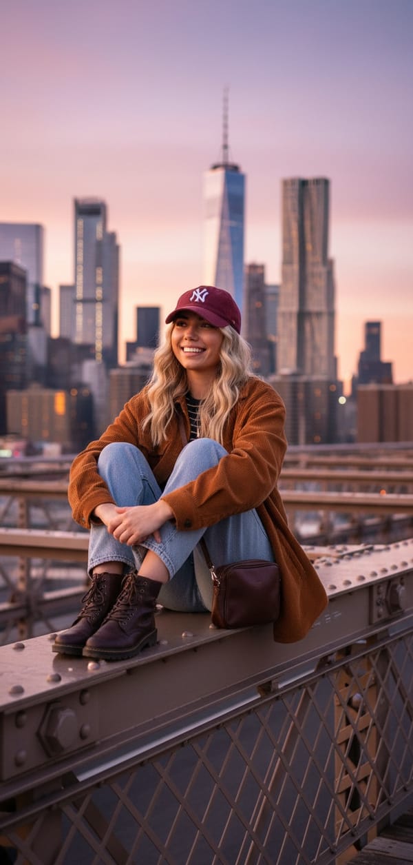 AI New York Photo Generator — candid moment (travel AI photo)
