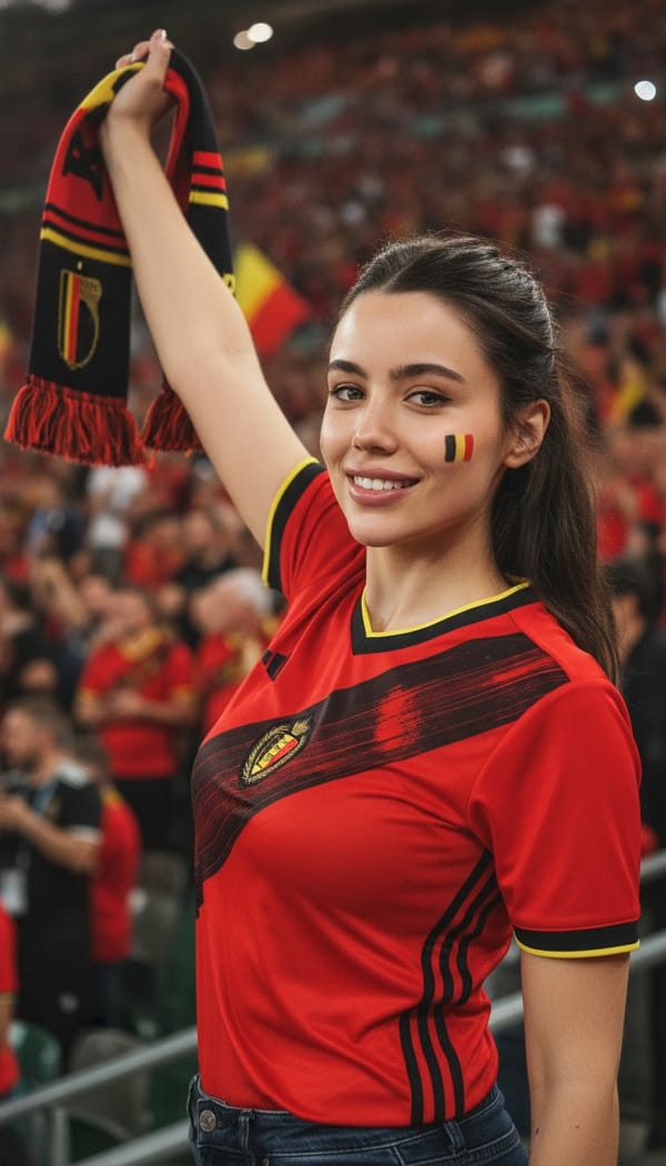 Gerador de Fotos da Copa do Mundo IA — momento espontâneo