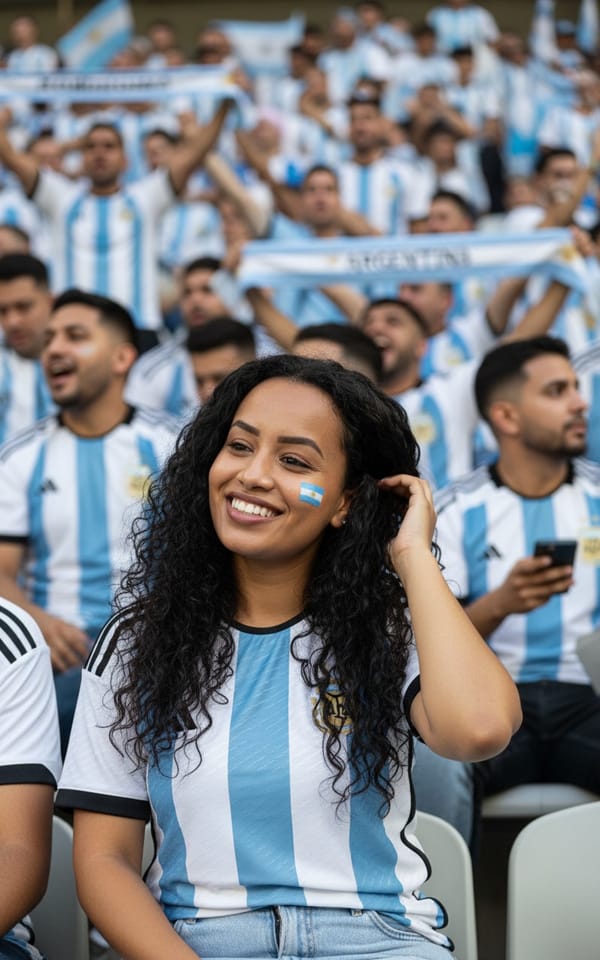Gerador de Fotos da Copa do Mundo IA — pose natural