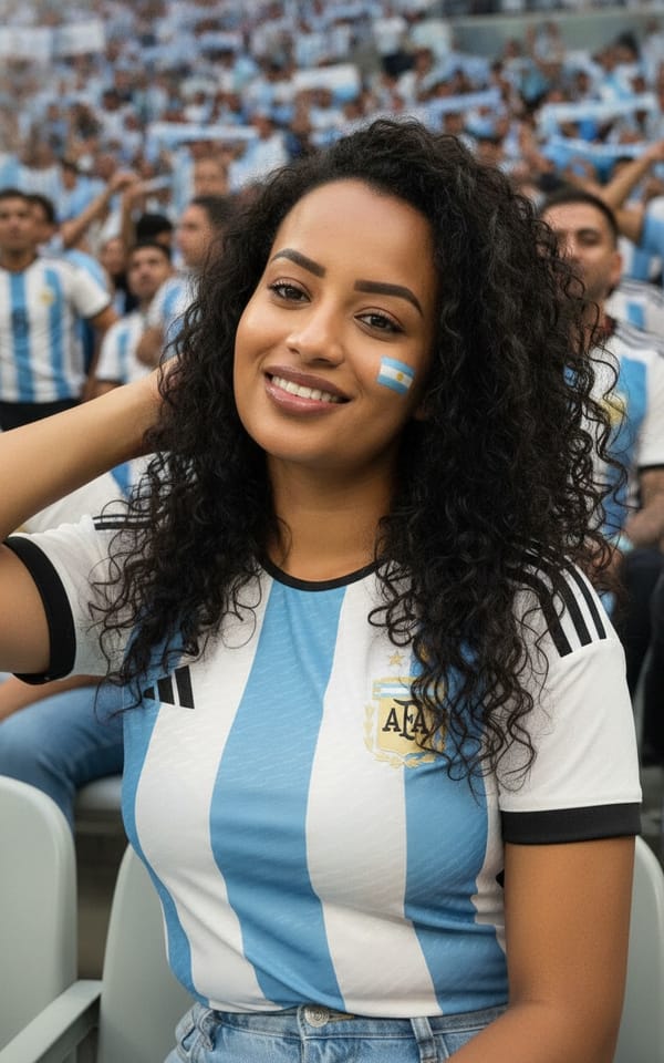 Gerador de Fotos da Copa do Mundo IA — close-up