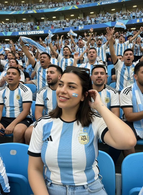 Gerador de Fotos da Copa do Mundo IA — retrato ao ar livre