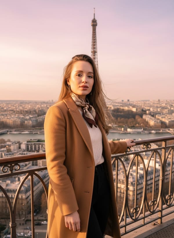 AI旅行フォトジェネレーター — ポートレート
