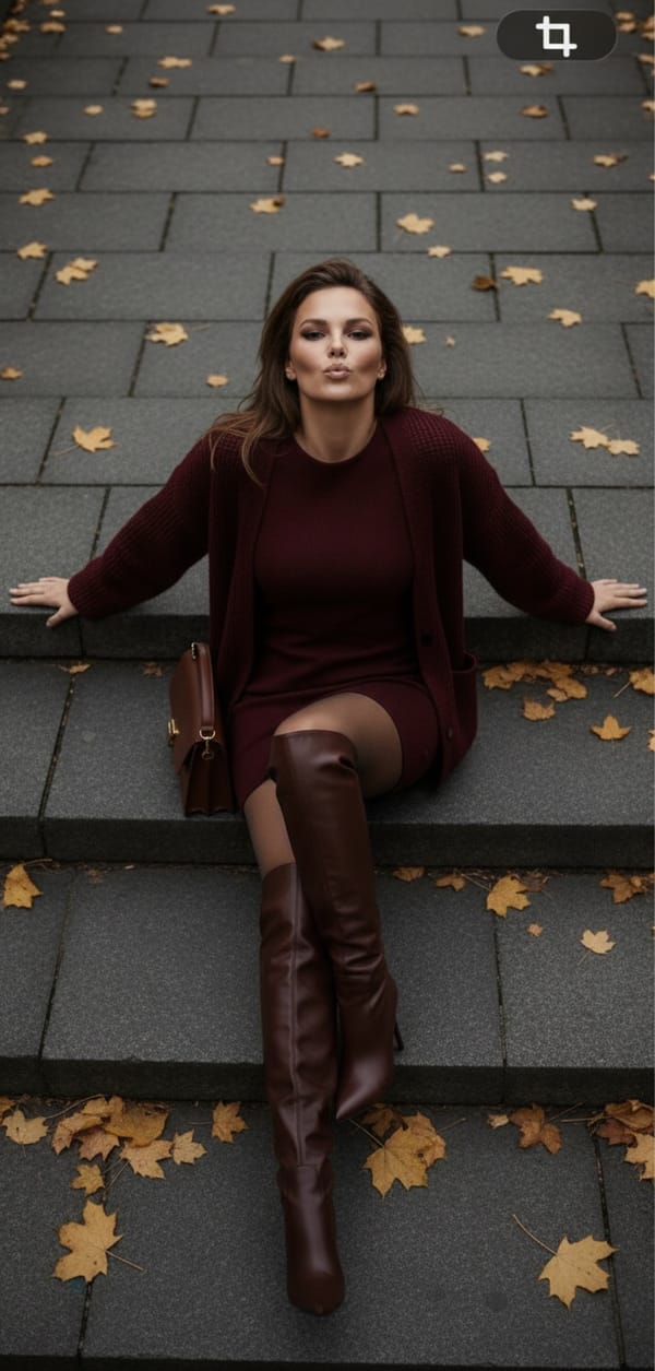AI Fall Photo Generator — close-up portrait (seasonal AI photo)