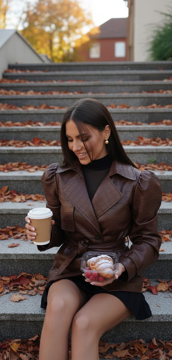 AI Fall Photo Generator — portrait shot (seasonal AI photo)